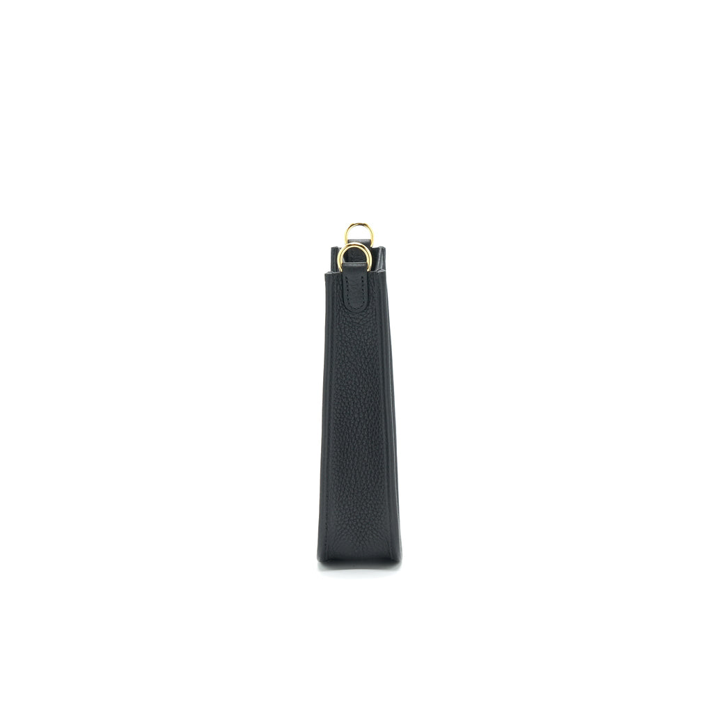 HERMES Mini Evelyne Black GHW