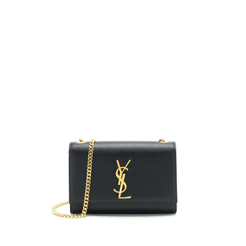 SAINT LAURENT/YSL SMALL KATE CHAIN CROSSBODY BLACK GHW
