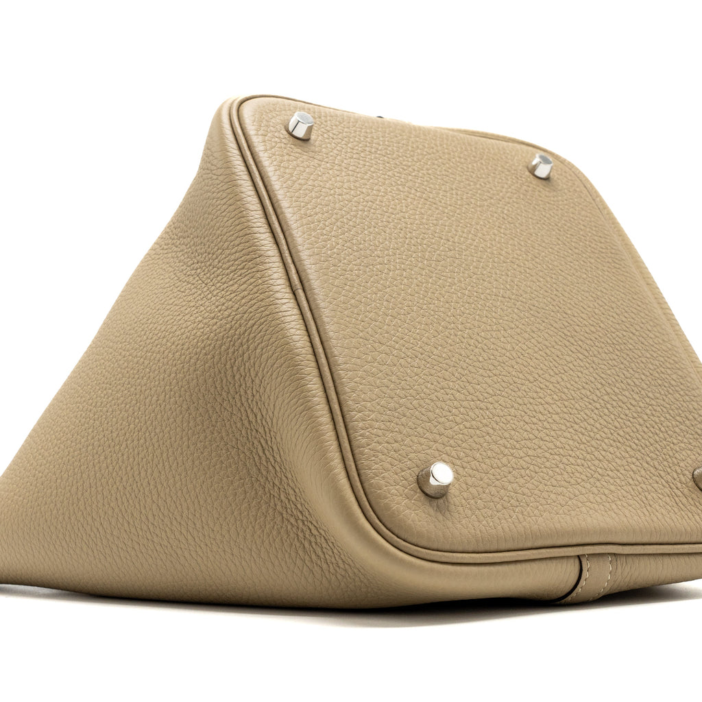 Hermes Picotin 22 Lock Bag Clemence Trench SHW