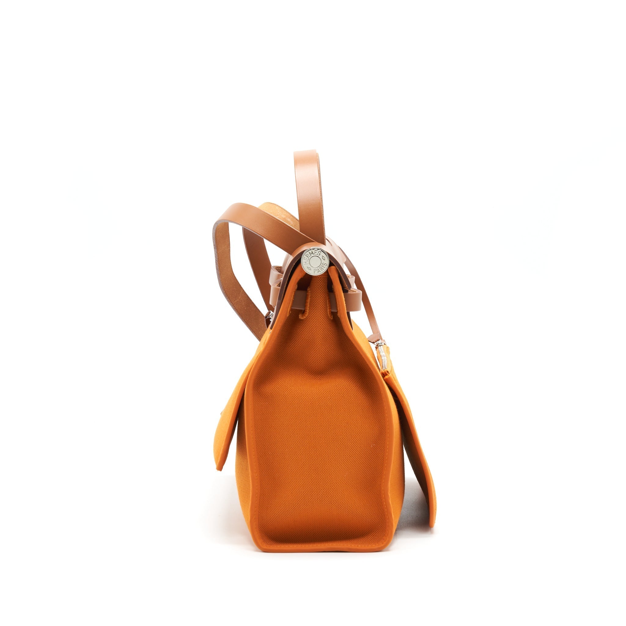 HERMES HERBAG 31 ABRICOT/FAUVE SHW