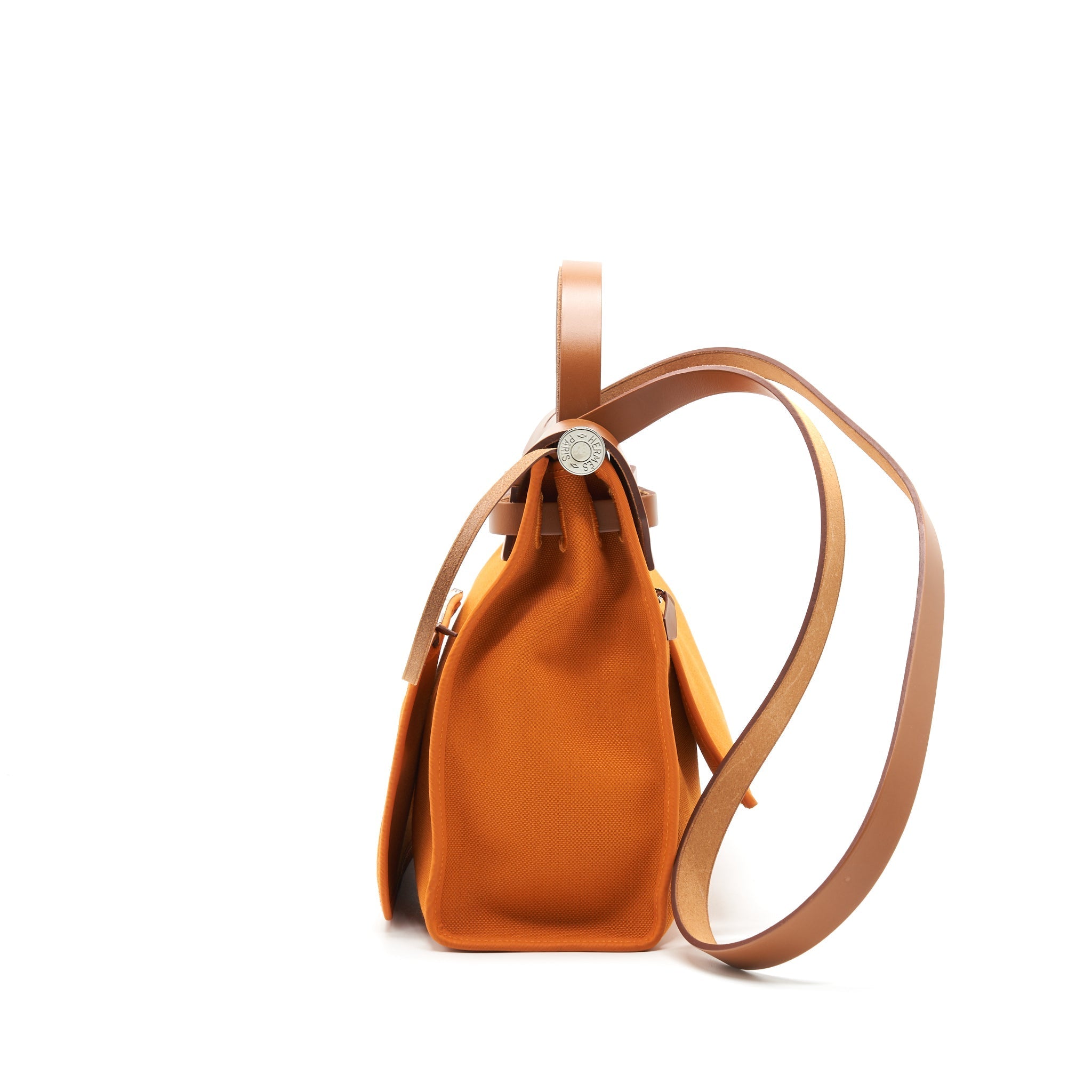 HERMES HERBAG 31 ABRICOT/FAUVE SHW