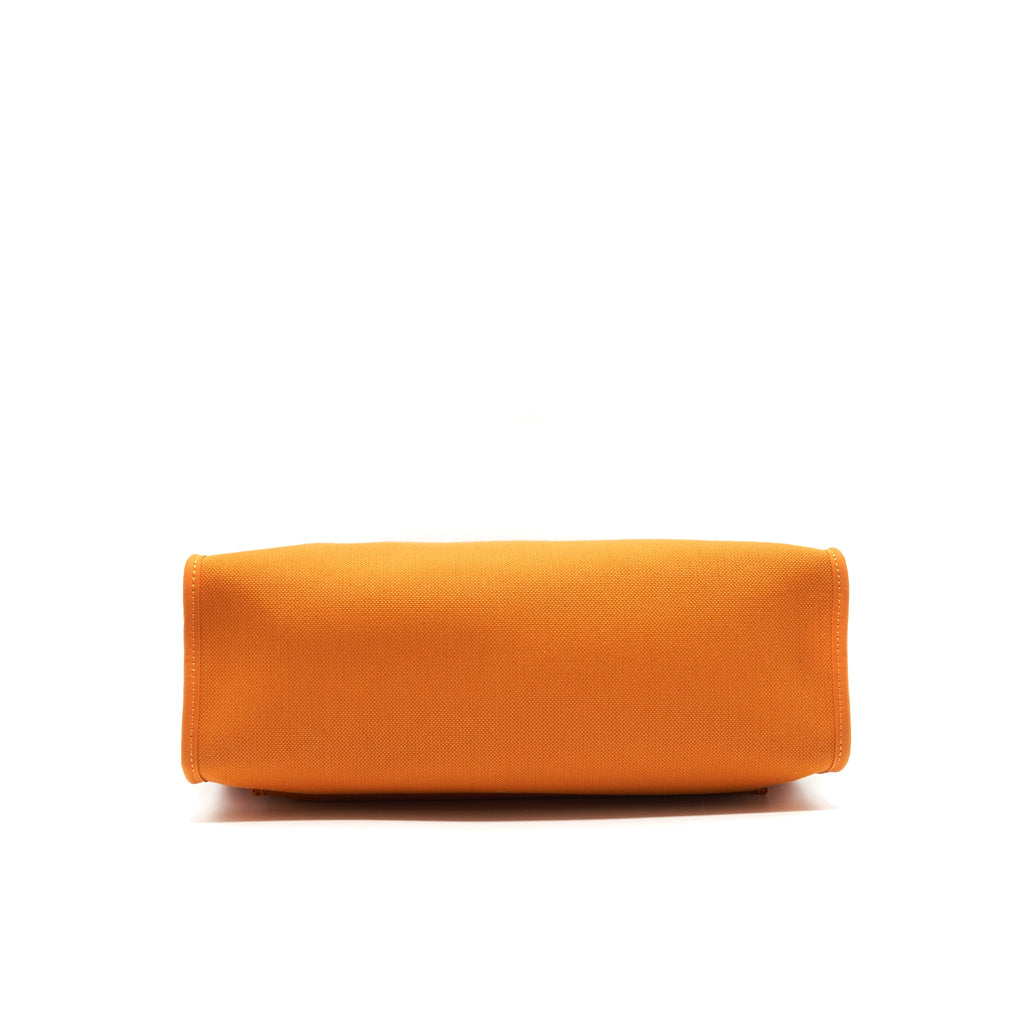 HERMES HERBAG 31 ABRICOT/FAUVE SHW