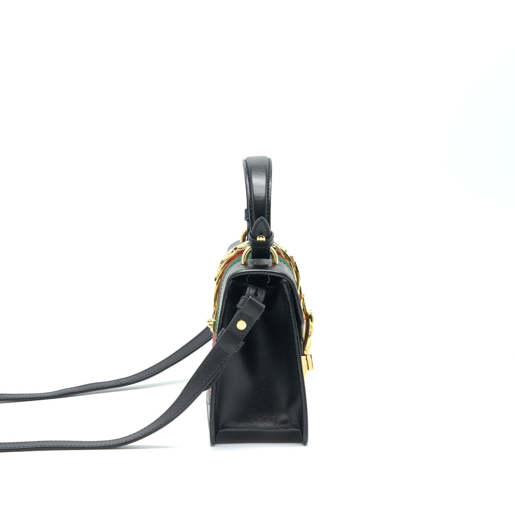 GUCCI MINI SYLVIE 20CM BLACK