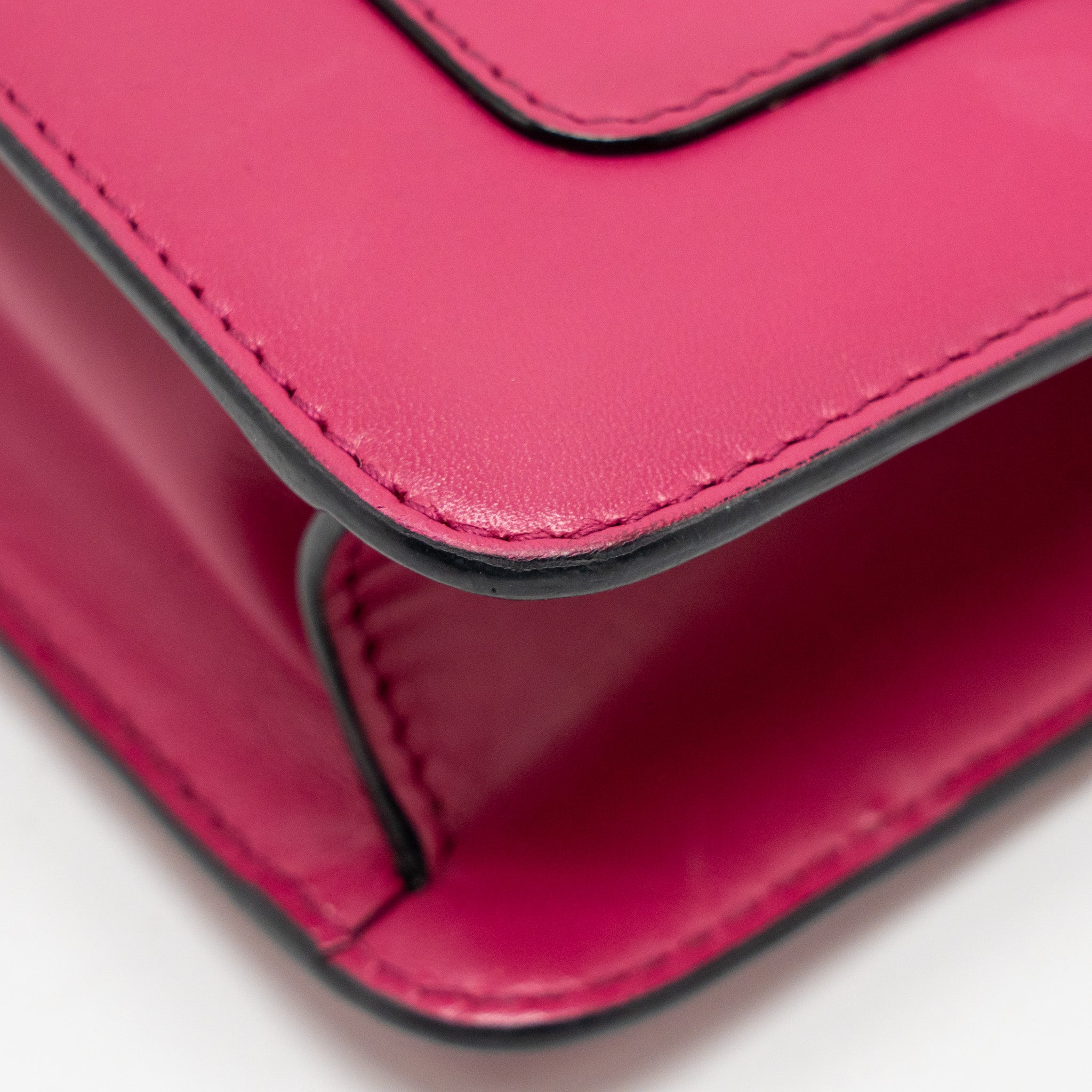 BVLGARI SERPENTI FOREVER CROSSBODY BAG CALFSKIN HOT PINK LGHW