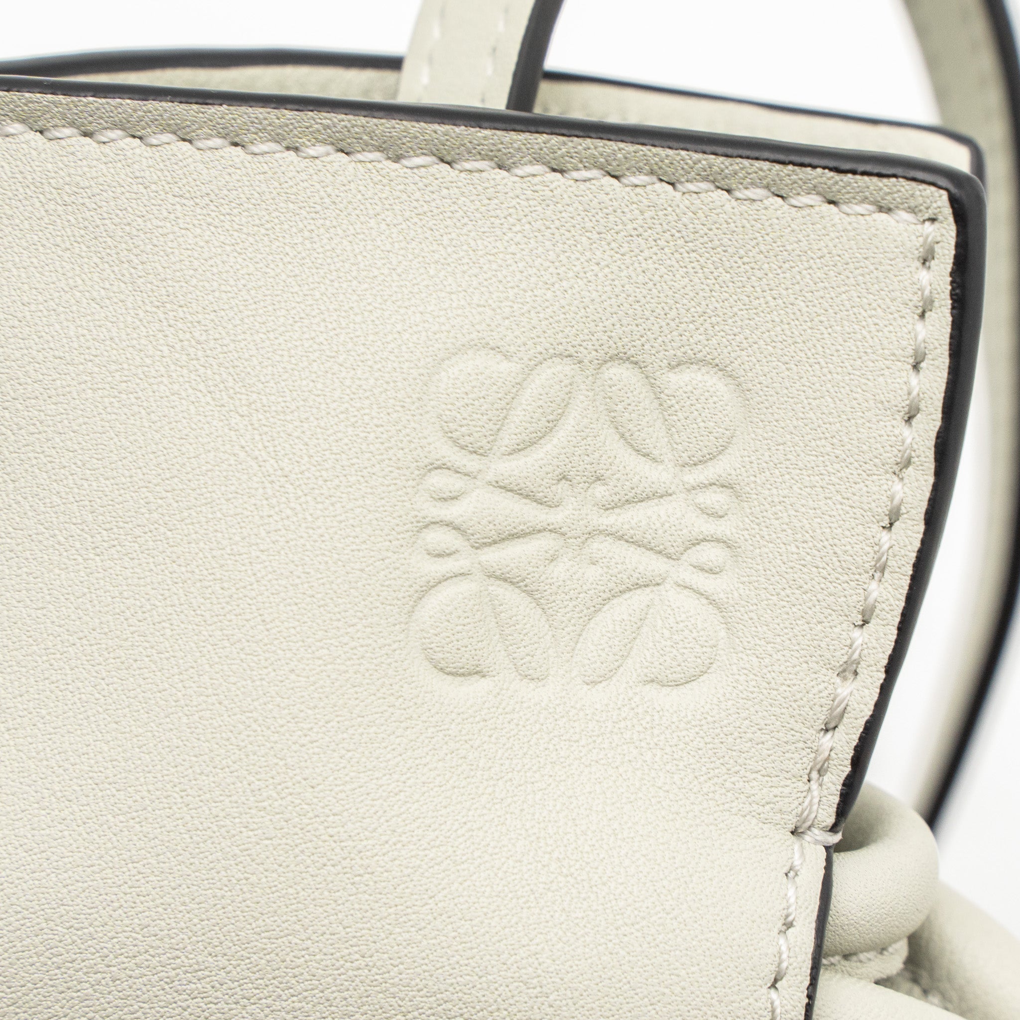LOEWE FLAMENCO CLUTCH MINI NAPPA CALFSKIN LIGHT CELADON GHW