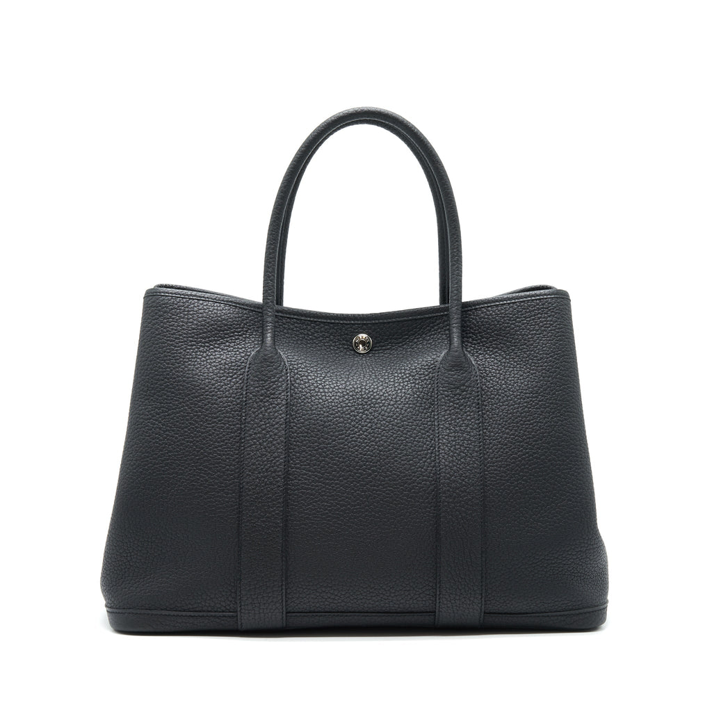 Hermes Garden Party 36 Black SHW