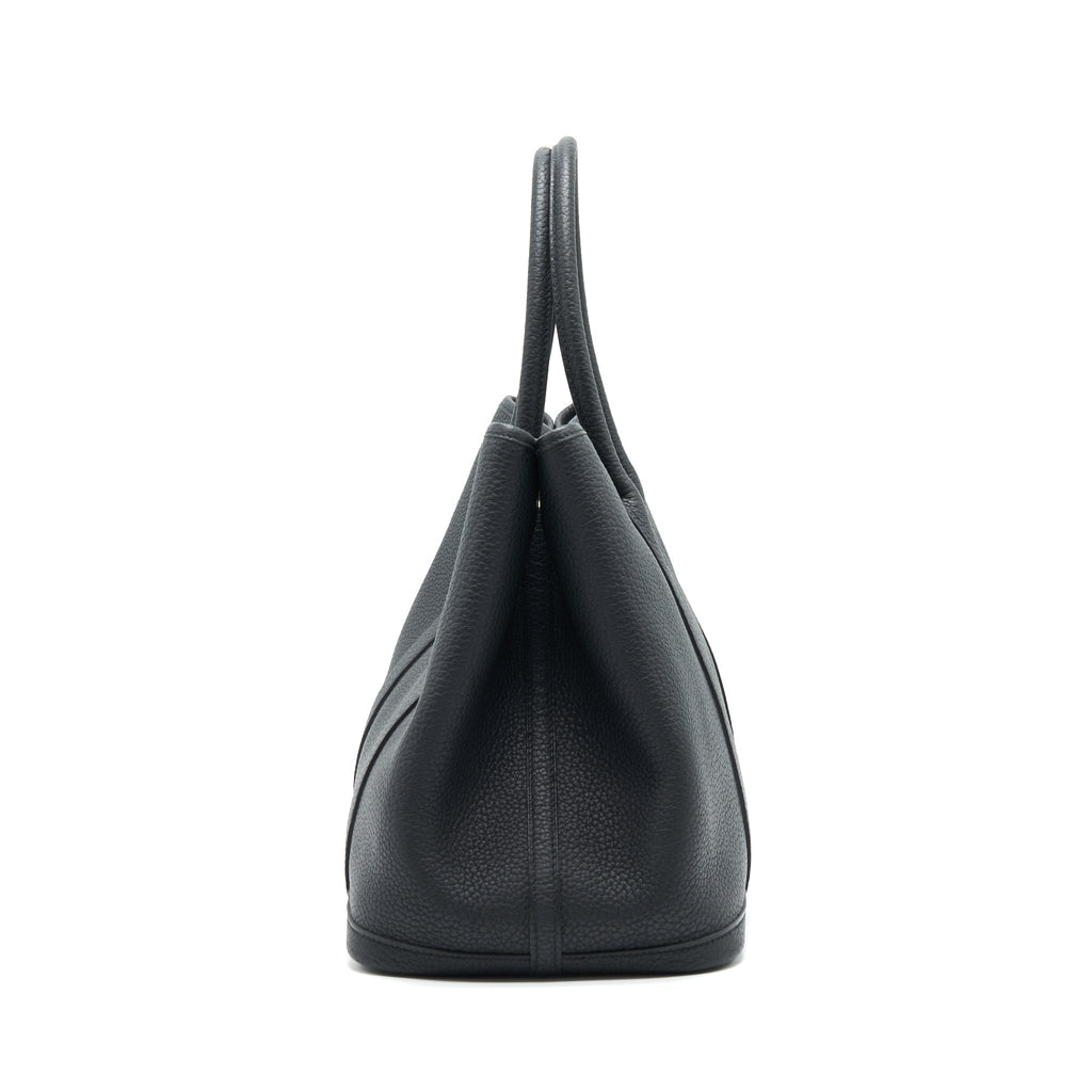 Hermes Garden Party 36 Black SHW