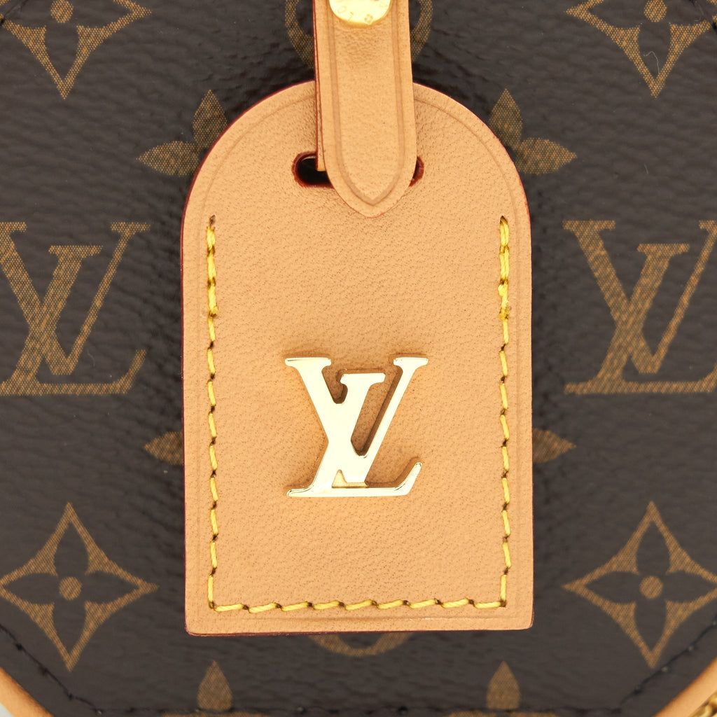 LOUIS VUITTON PETITE BOITE CHAPEAU NECKLACE MONOGRAM CANVAS