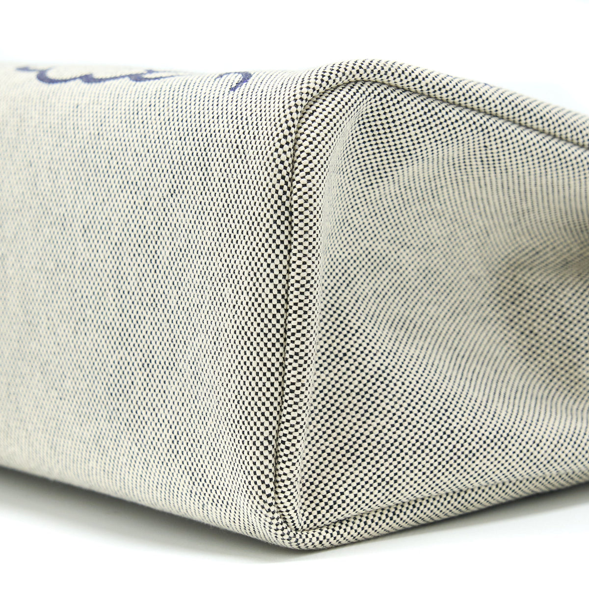 Hermes Herbag Zip 31 Pegase Bleu Indigo/ Ecru-Noir/ Noir SHW