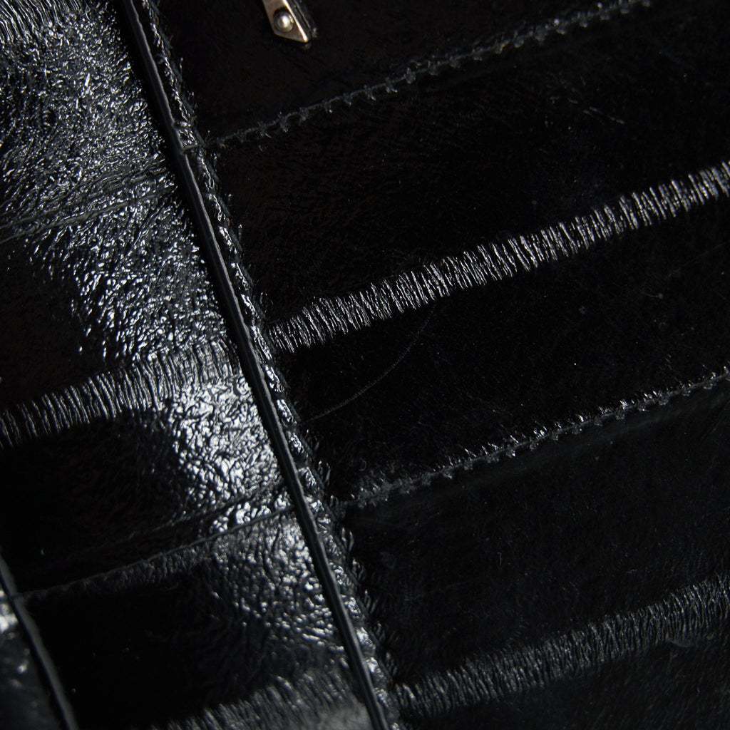 SAINT LAURENT SUNSET SHOULDER BAG BLACK SHW