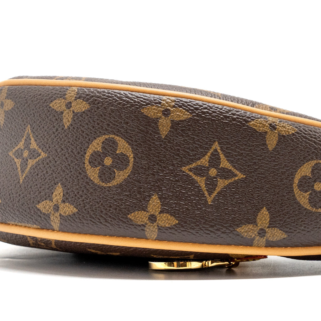 LOUIS VUITTON HALF-MOON LOOP BAGUETTE MONOGRAM CANVAS GHW