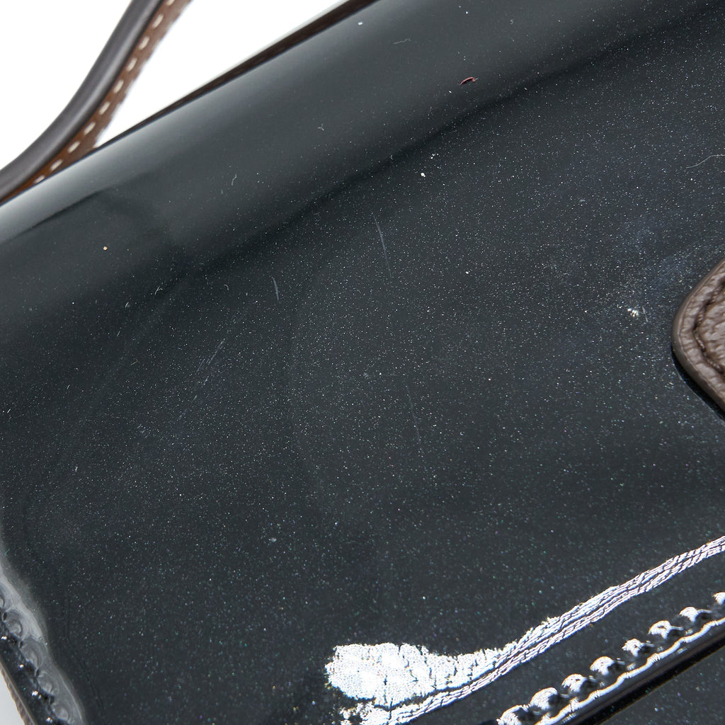 LOUIS VUITTON CHERRYWOOD BB PATENT/MONOGRAM CANVAS BLACK GHW