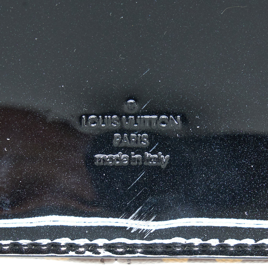 LOUIS VUITTON CHERRYWOOD BB PATENT/MONOGRAM CANVAS BLACK GHW