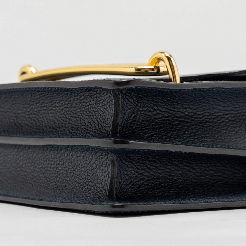 HERMES MINI ROULIS EVERCOLOR BLUE NUIT GHW