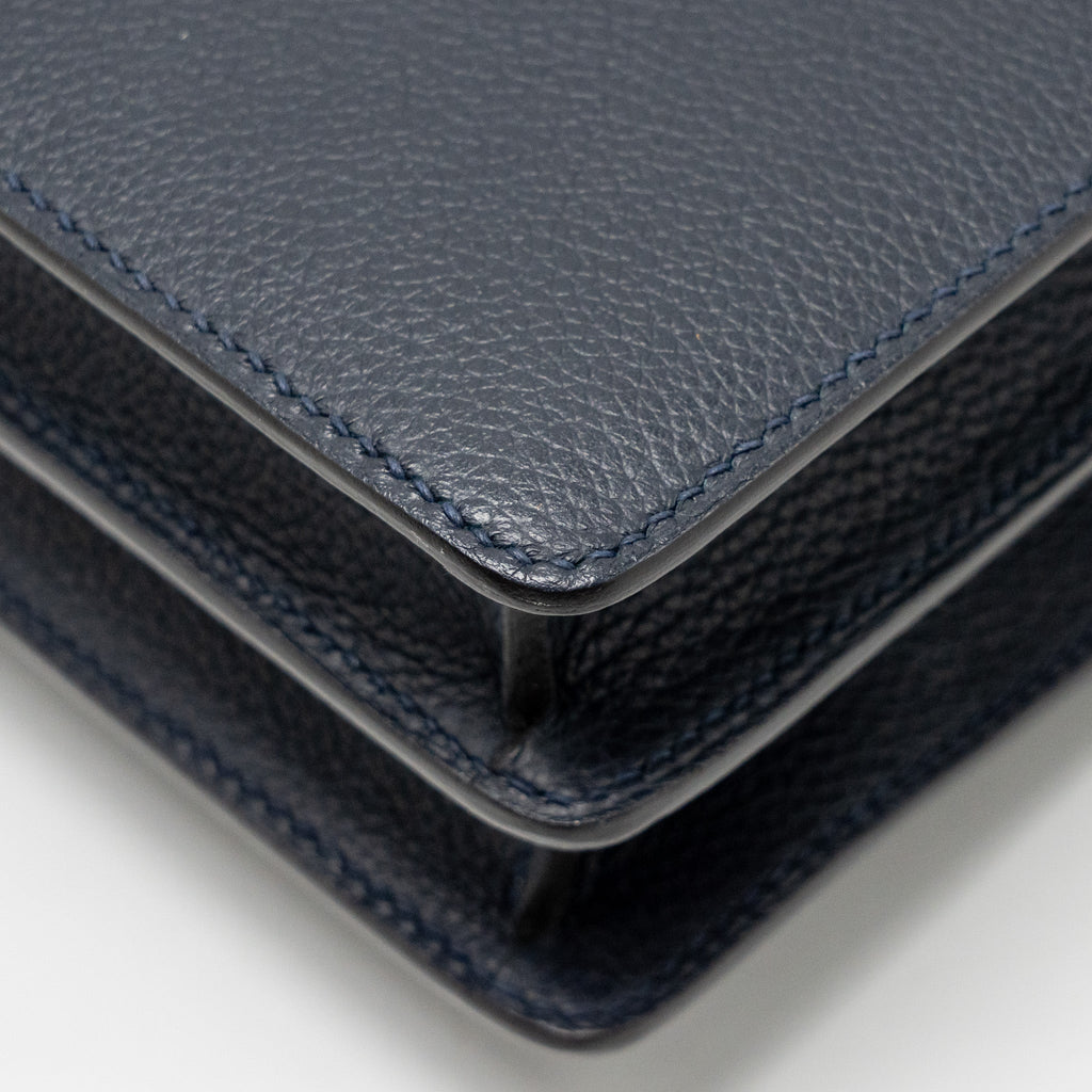 HERMES MINI ROULIS EVERCOLOR BLUE NUIT GHW