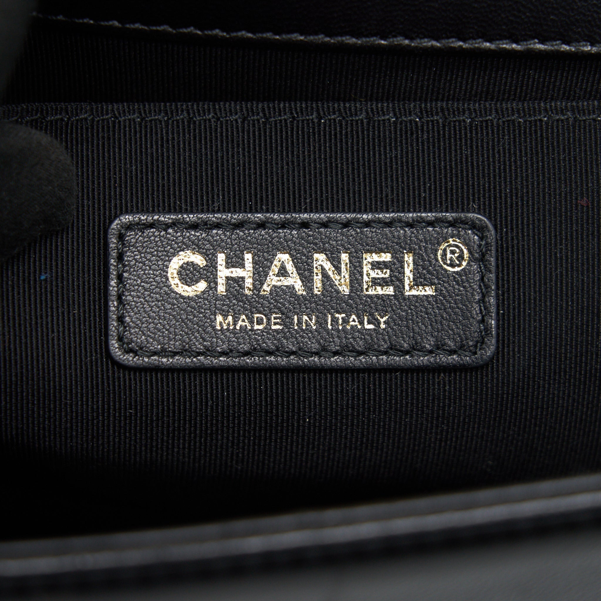 CHANEL TWEED MEDIUM LE BOY CHEVRON BLACK AND WHITE GHW