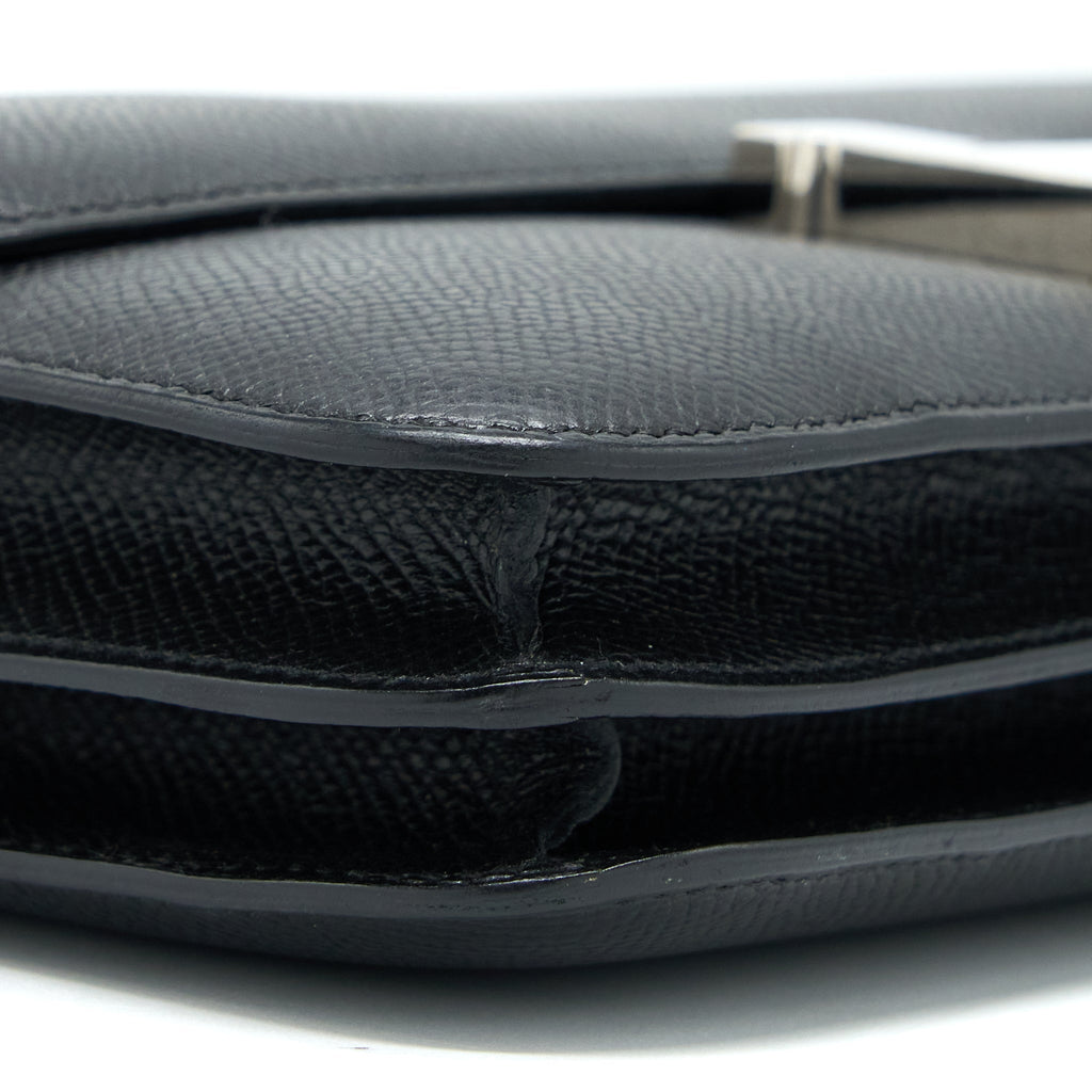 Hermes Constance Elan Epsom Black SHW