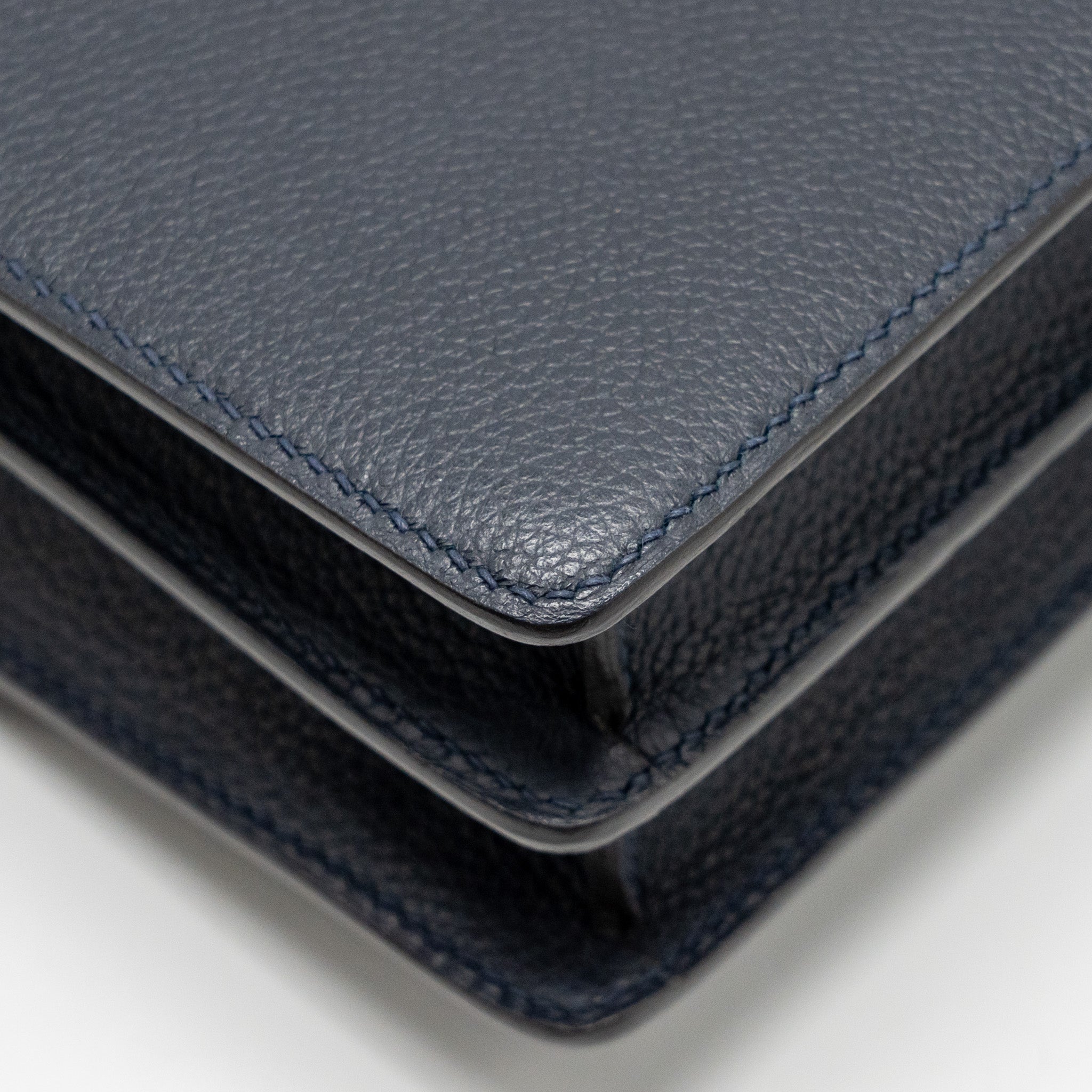 HERMES MINI ROULIS EVERCOLOR BLUE NUIT GHW