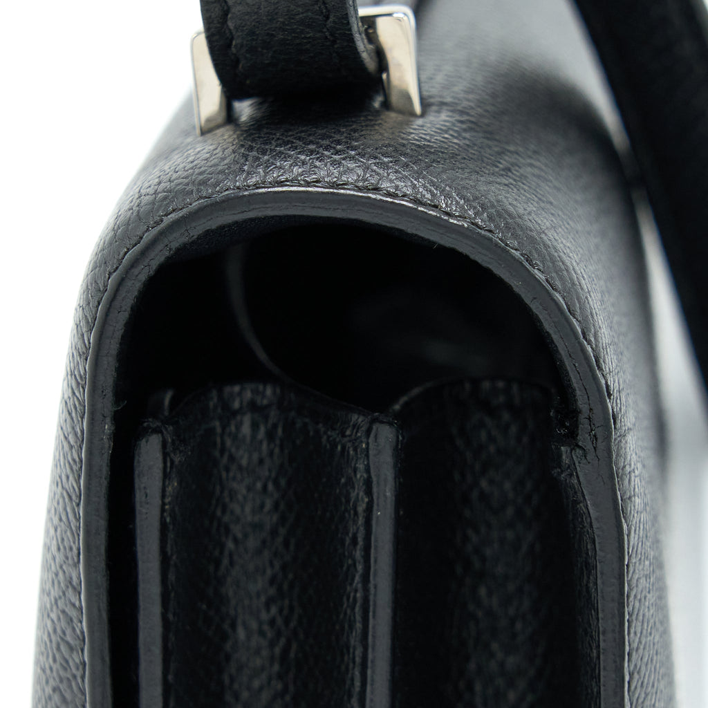 Hermes Constance Elan Epsom Black SHW