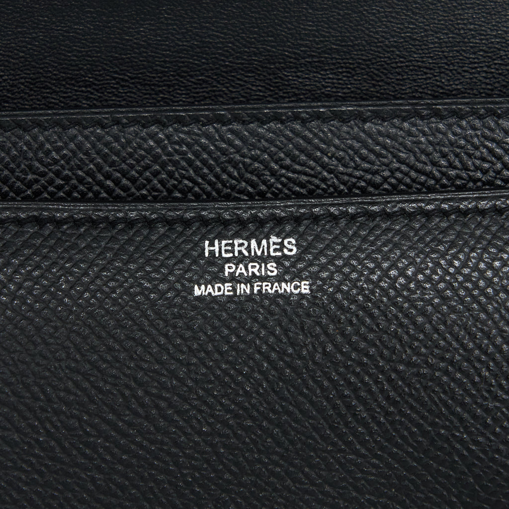 Hermes Constance Elan Epsom Black SHW