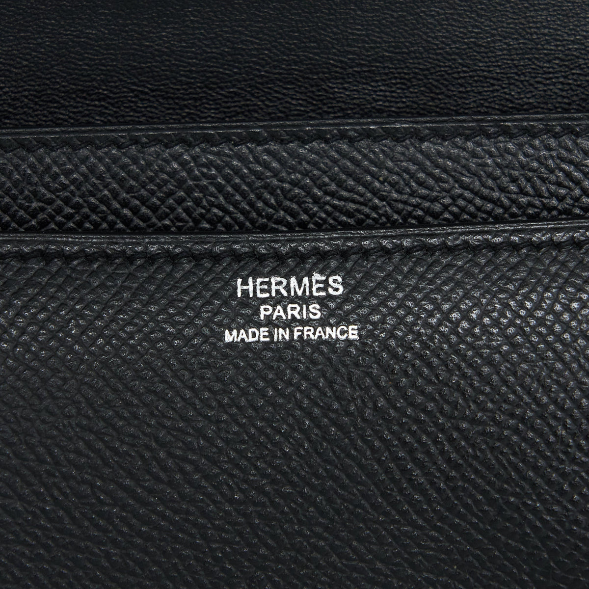 Hermes Constance Elan Epsom Black SHW