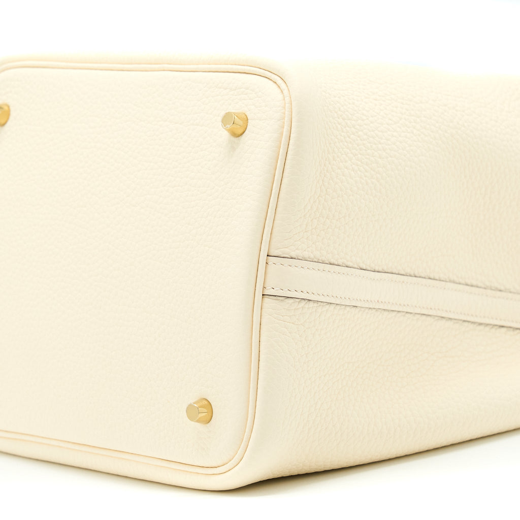 Hermes Picotin 22 Lock Bag Clemence Nata GHW