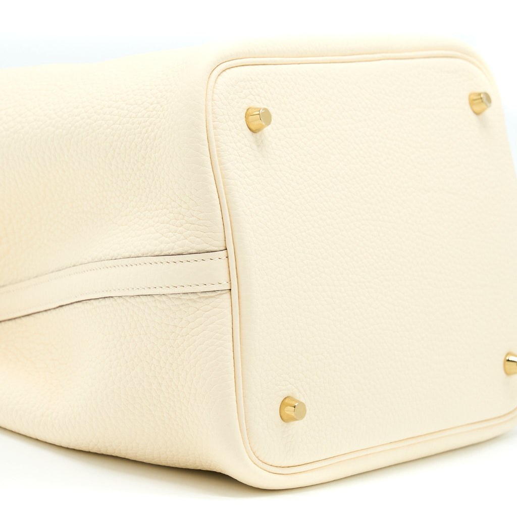 Hermes Picotin 22 Lock Bag Clemence Nata GHW