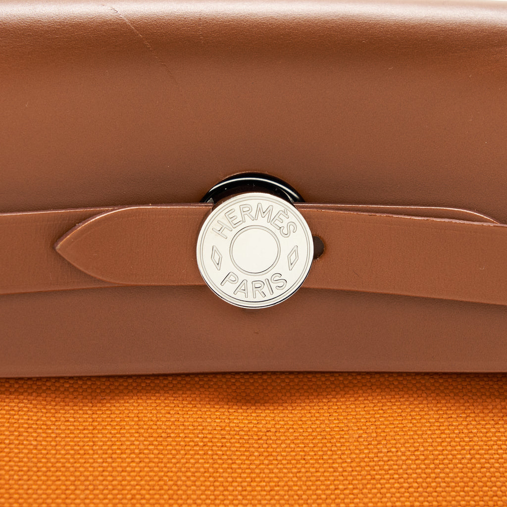 HERMES HERBAG 31 ABRICOT/FAUVE SHW