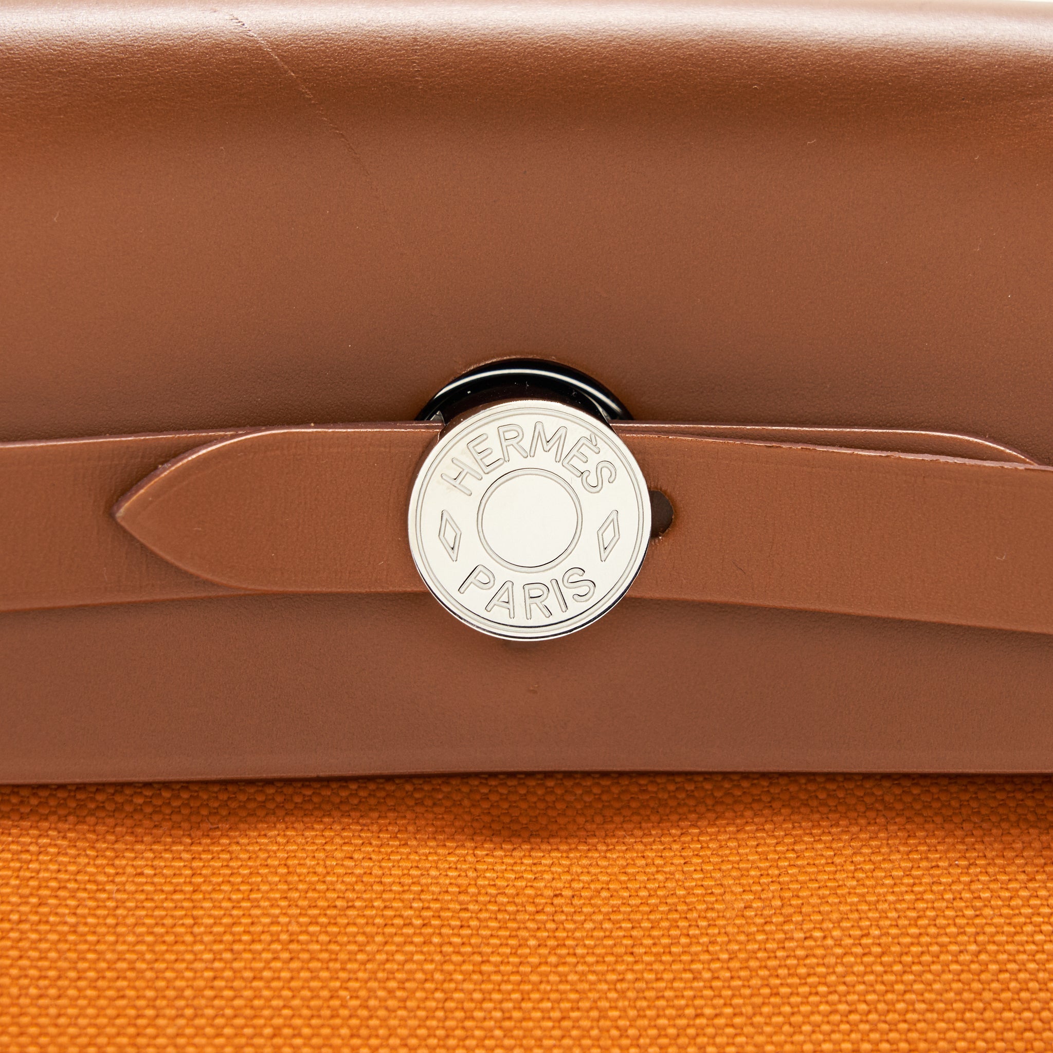 HERMES HERBAG 31 ABRICOT/FAUVE SHW