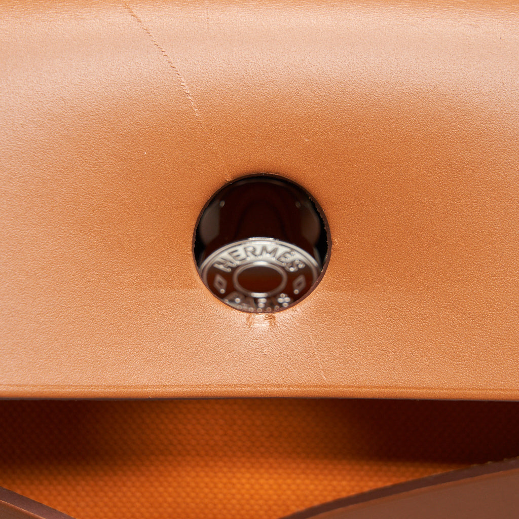 HERMES HERBAG 31 ABRICOT/FAUVE SHW