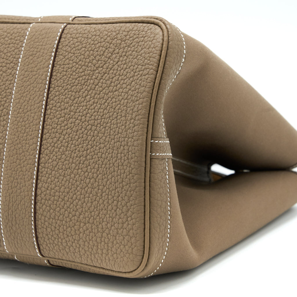 HERMES GARDEN PARTY 36 NEGONDA/CANVAS ETOUPE/DUNE SHW