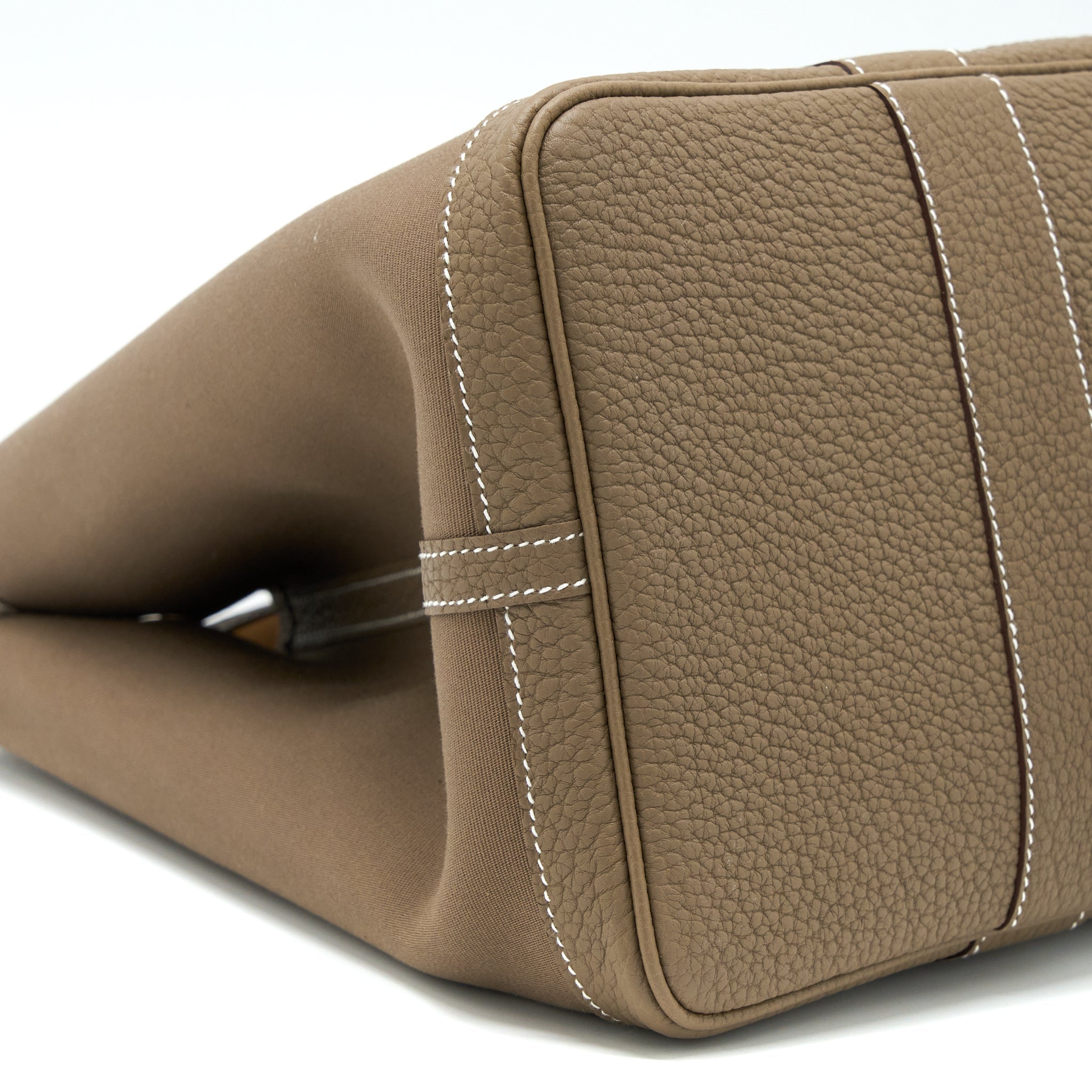 HERMES GARDEN PARTY 36 NEGONDA/CANVAS ETOUPE/DUNE SHW