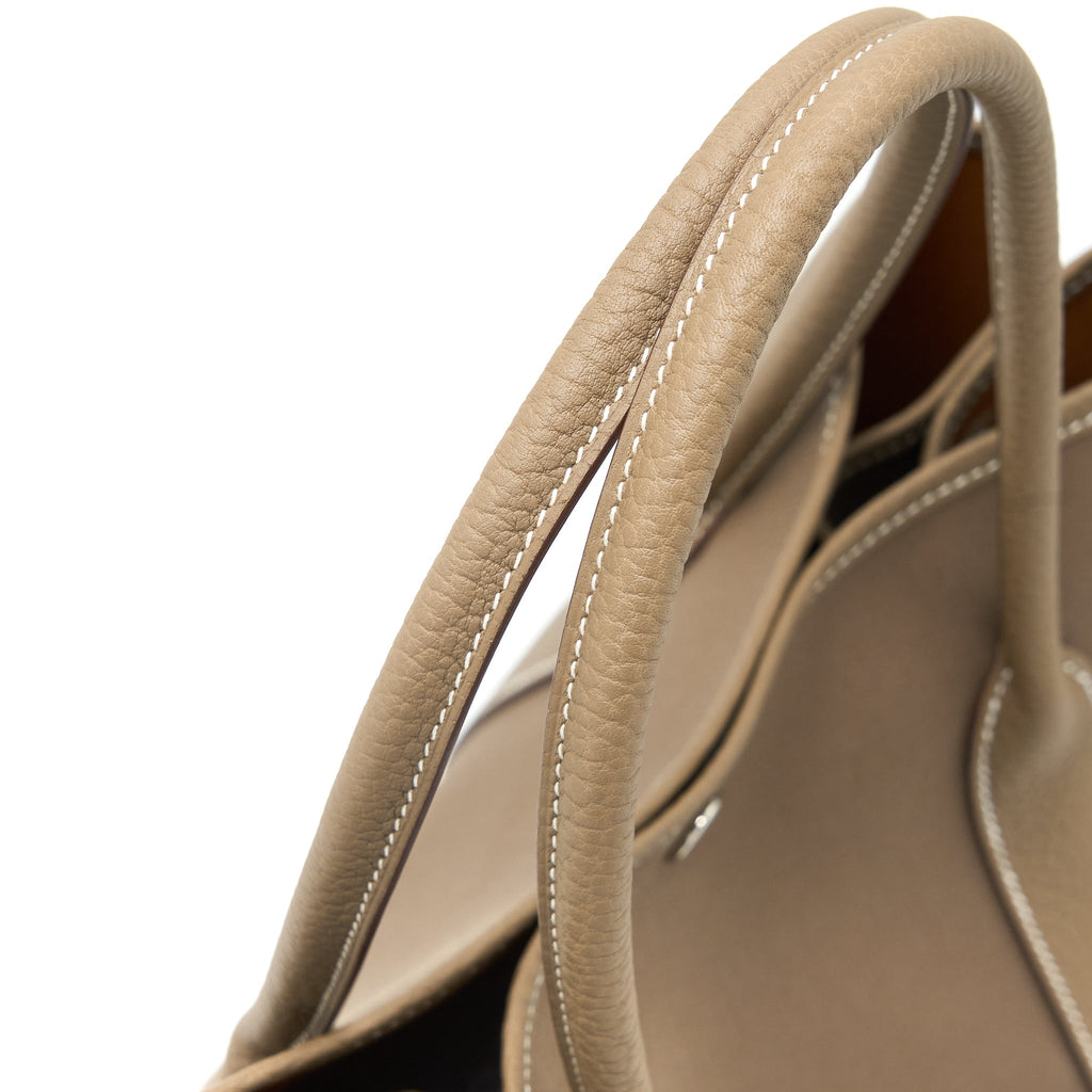 HERMES GARDEN PARTY 36 NEGONDA/CANVAS ETOUPE/DUNE SHW