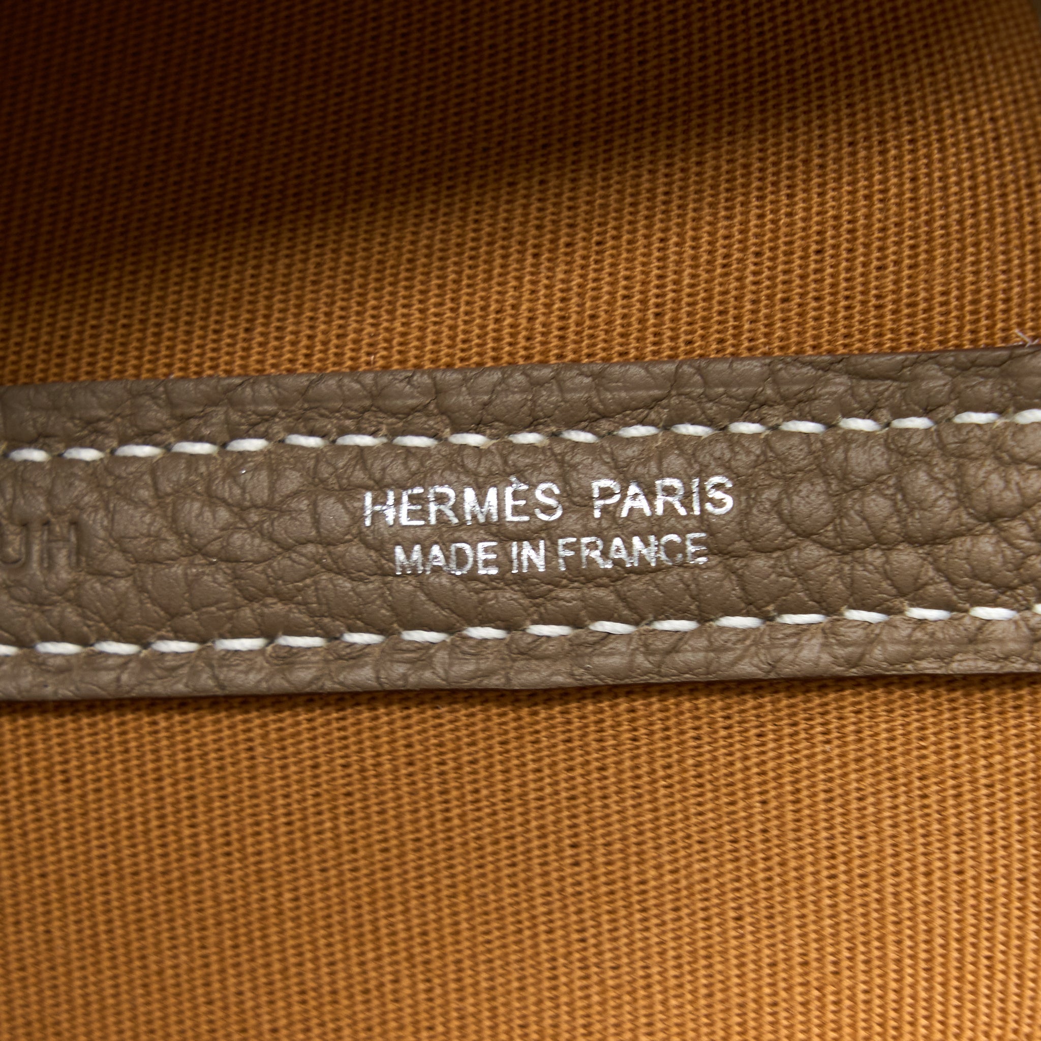 HERMES GARDEN PARTY 36 NEGONDA/CANVAS ETOUPE/DUNE SHW