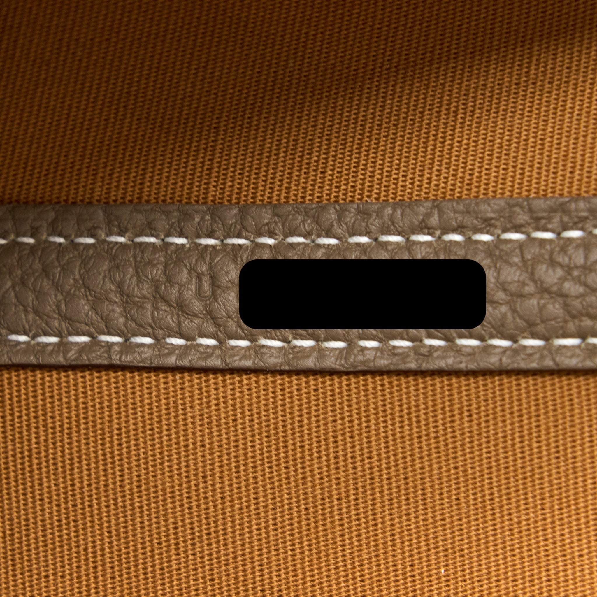 HERMES GARDEN PARTY 36 NEGONDA/CANVAS ETOUPE/DUNE SHW