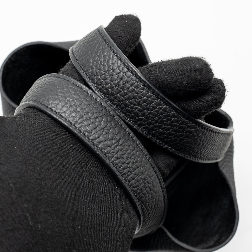 HERMES PICOTIN 18 LOCK BAG CLEMENCE BLACK SHW