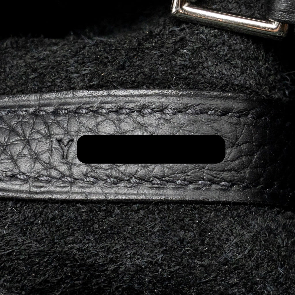 HERMES PICOTIN 18 LOCK BAG CLEMENCE BLACK SHW