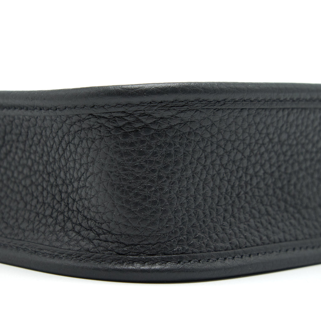 HERMES Mini Evelyne Black GHW