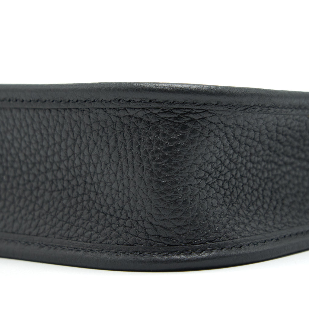 HERMES Mini Evelyne Black GHW