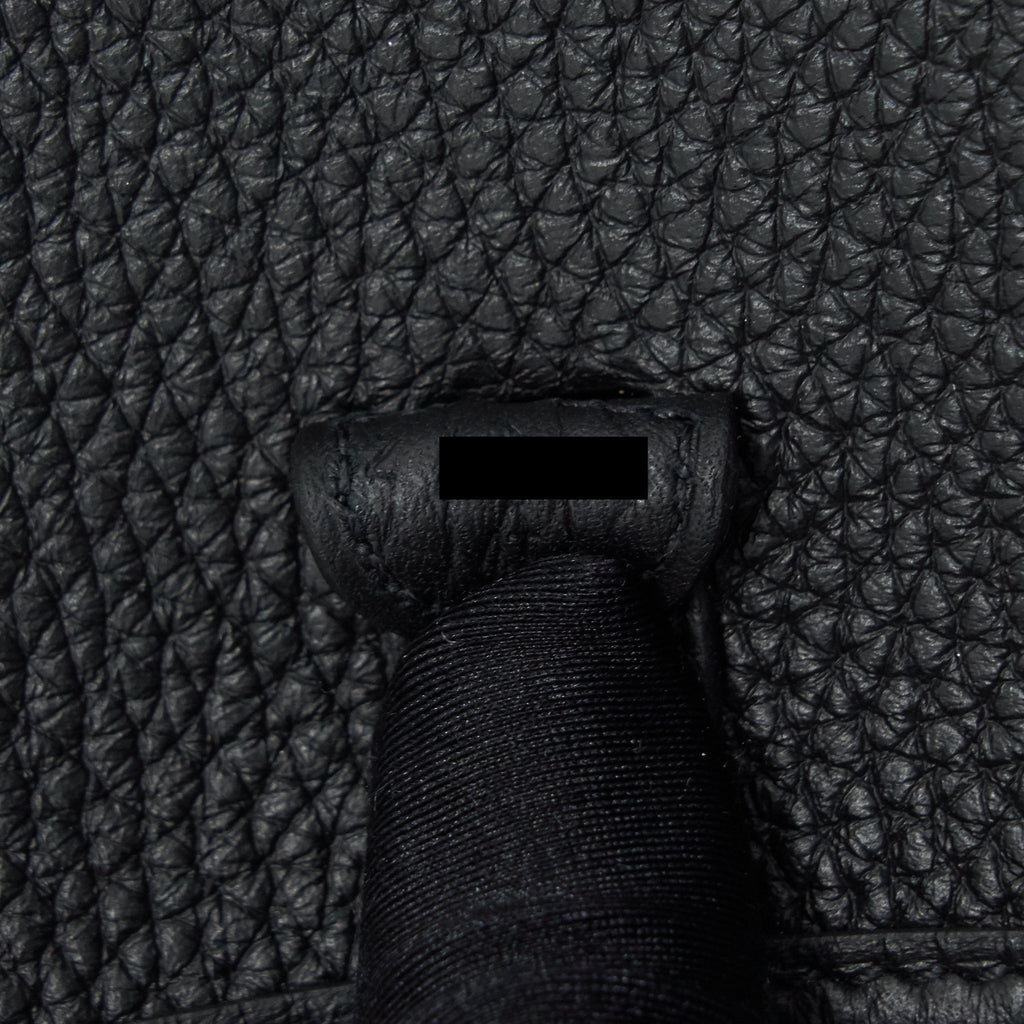 HERMES Mini Evelyne Black GHW