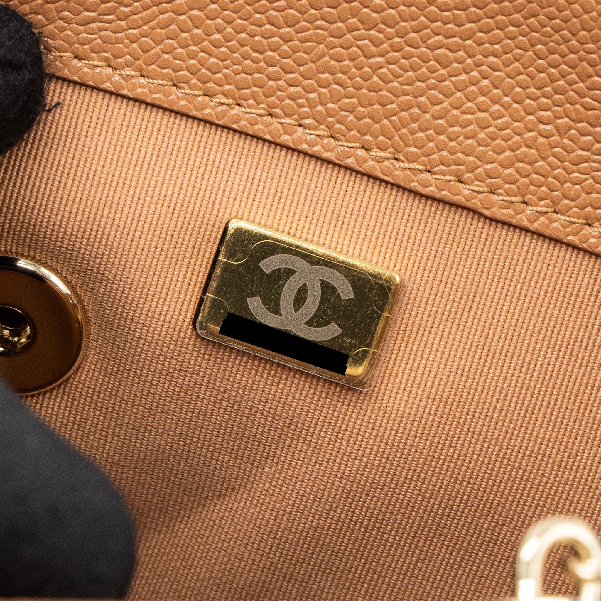 CHANEL 23P TRIPLE PACK BACKPACK CAVIAR DARK BEIGE LGHW(MICROCHIP)