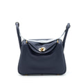 HERMES LINDY 26 CLEMENCE BLEU NUIT GHW