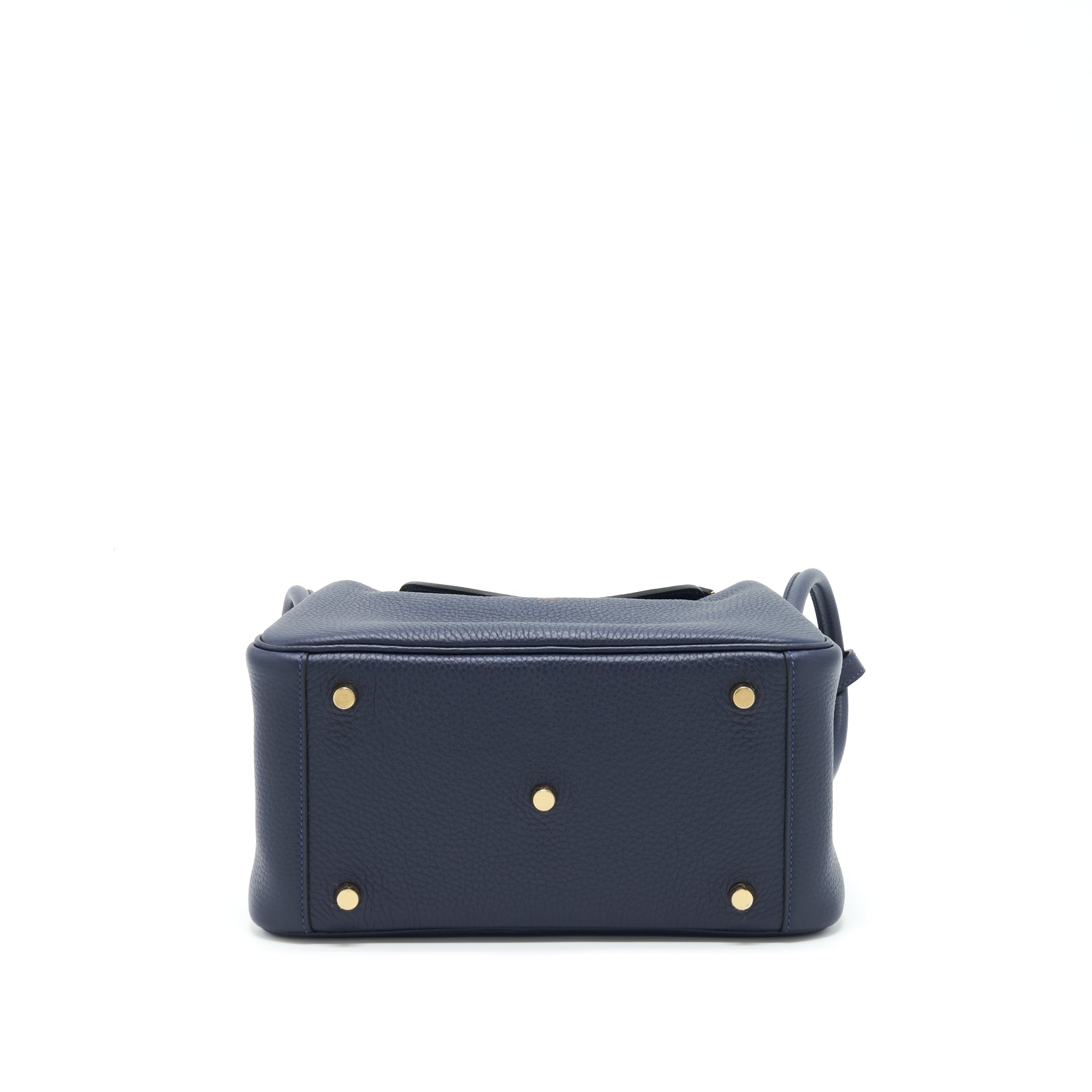HERMES LINDY 26 CLEMENCE BLEU NUIT GHW