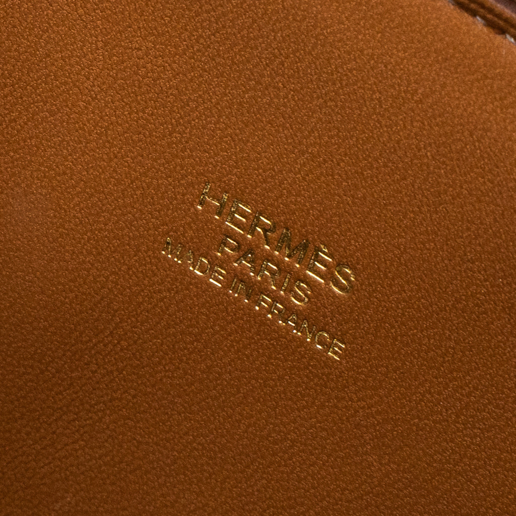 Hermes Bolide 27 Epsom Gold GHW