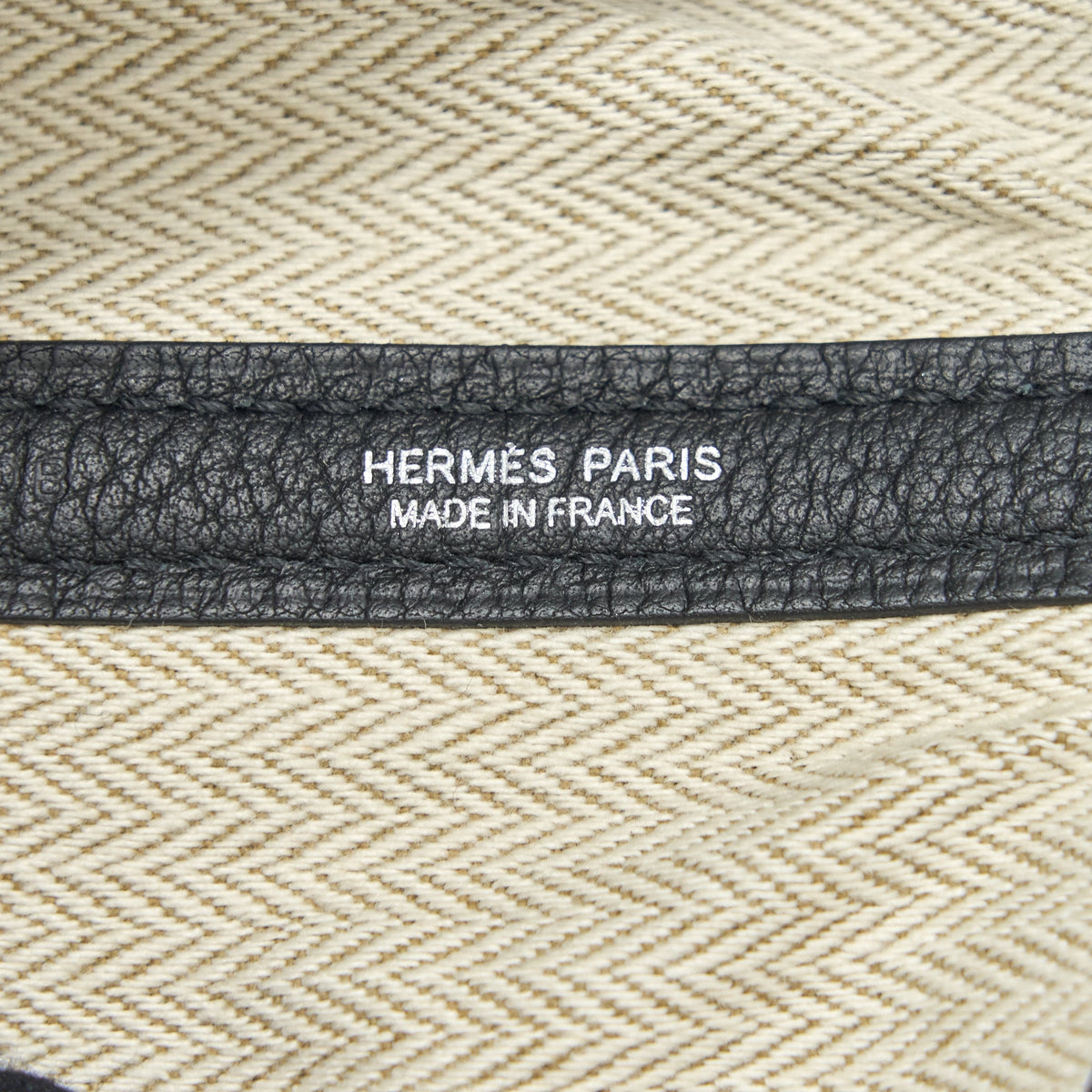 Hermes Garden Party 36 Black SHW
