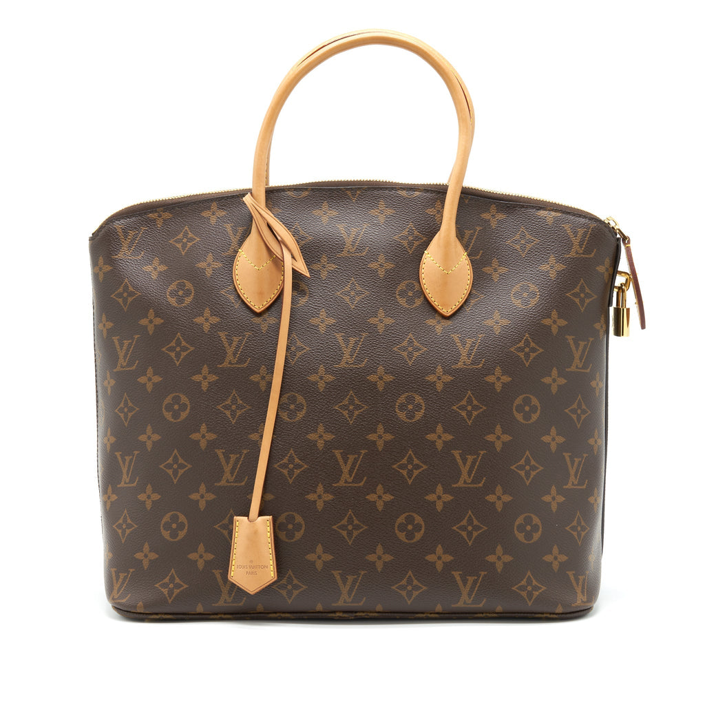 LOUIS VUITTON LOCKIT TOTE BAG MONOGRAM CANVAS GHW