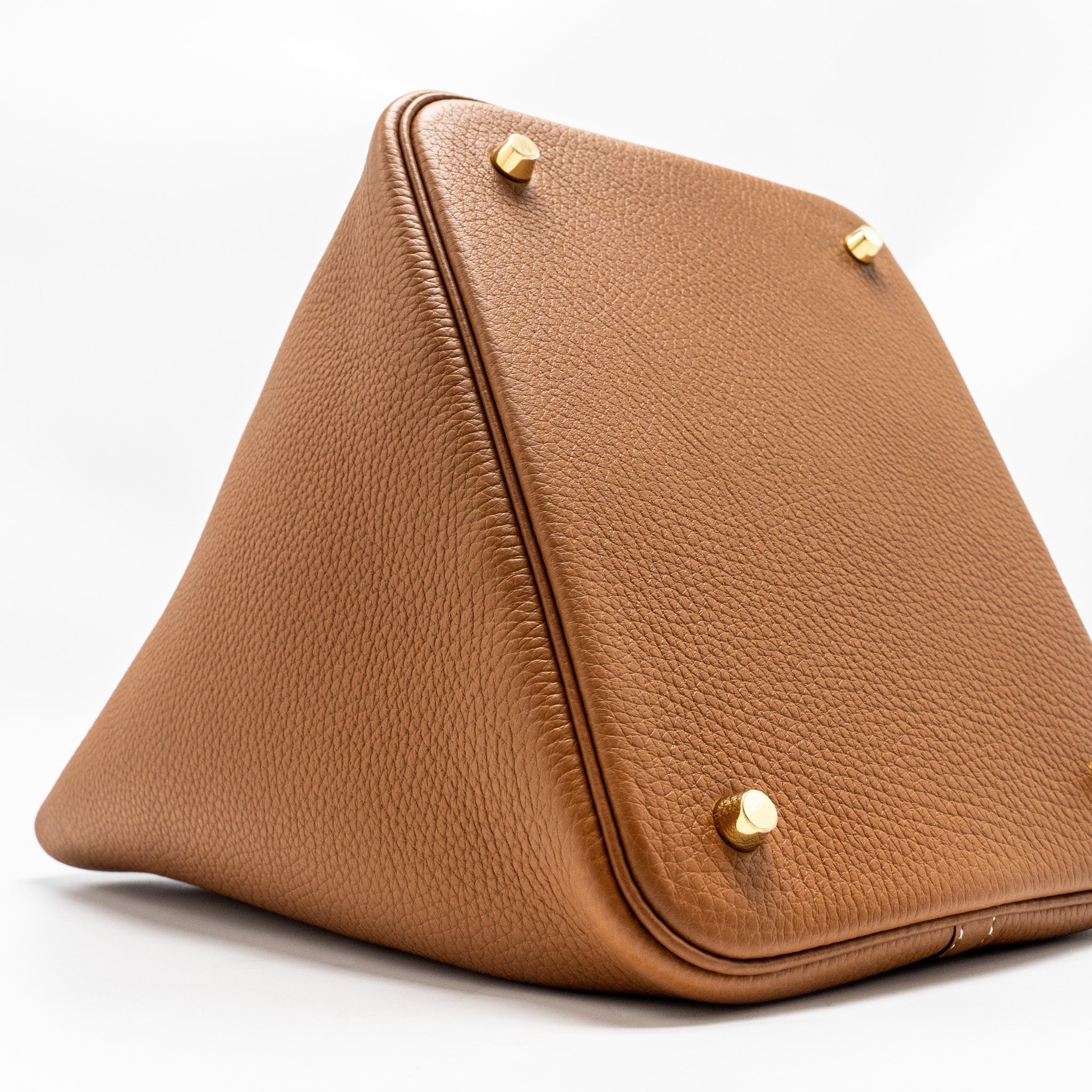 HERMES PICOTIN 22 CLEMENCE GOLD GHW