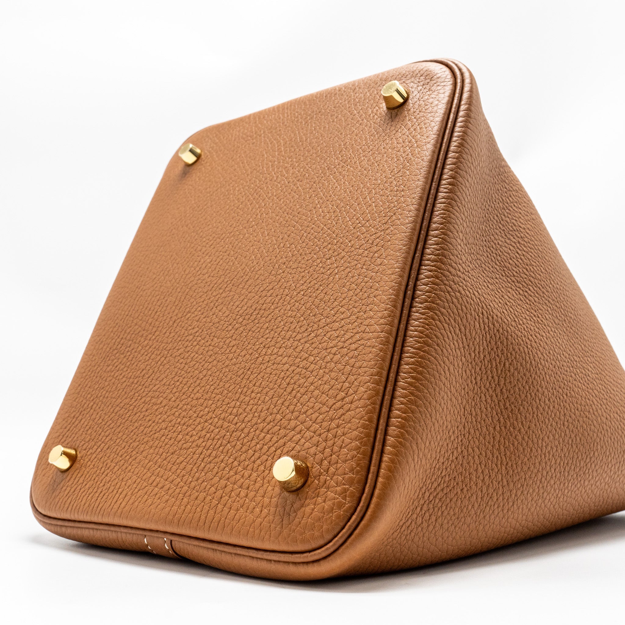 HERMES PICOTIN 22 CLEMENCE GOLD GHW