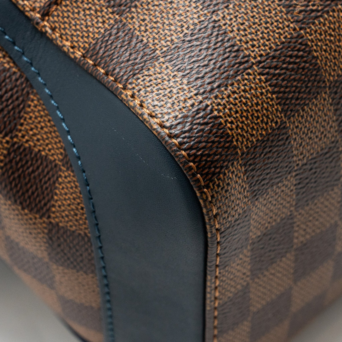 LOUIS VUITTON RUNNER BACKPACK DAMIER EBENE CANVAS/LEATHER SHW