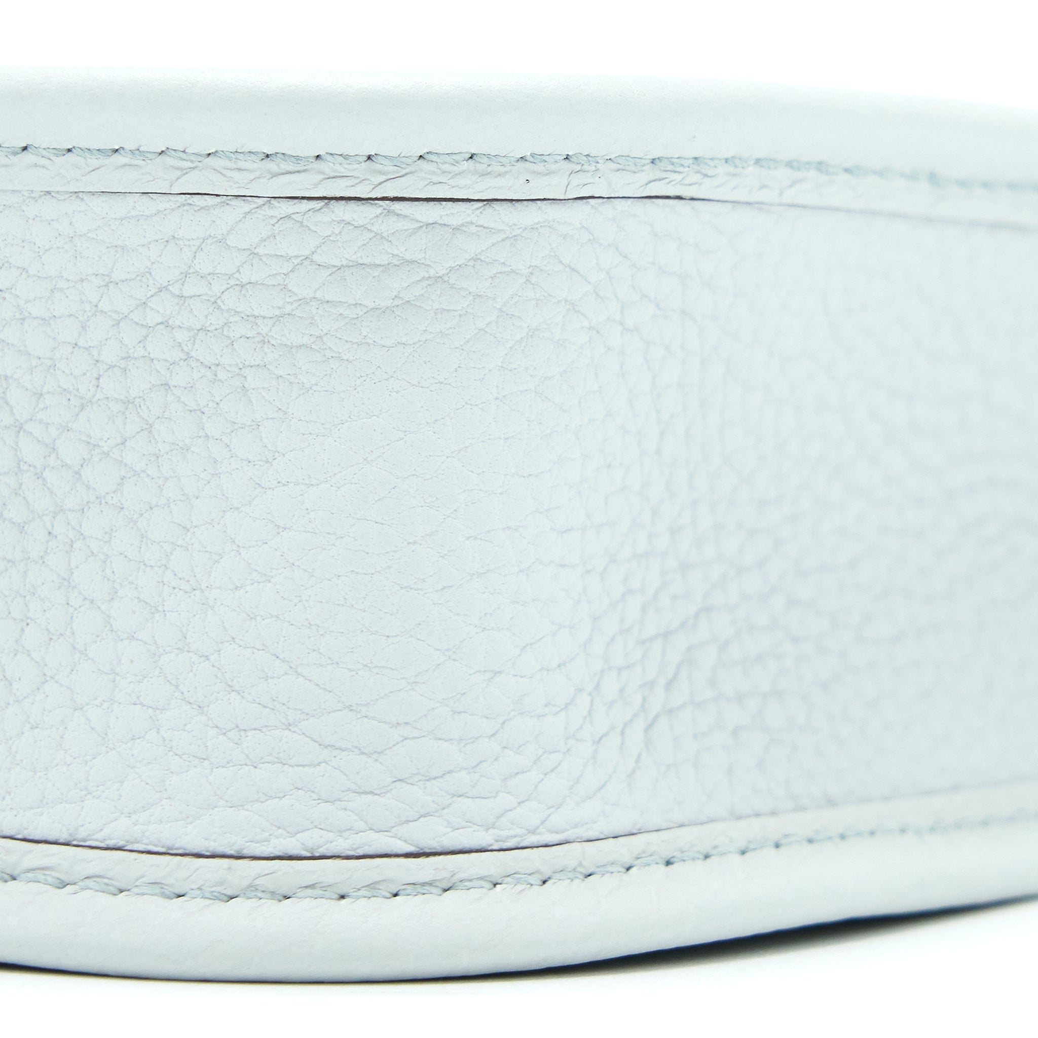 HERMES MINI EVELYN CLEMENCE BLUE PALE/NATA GHW